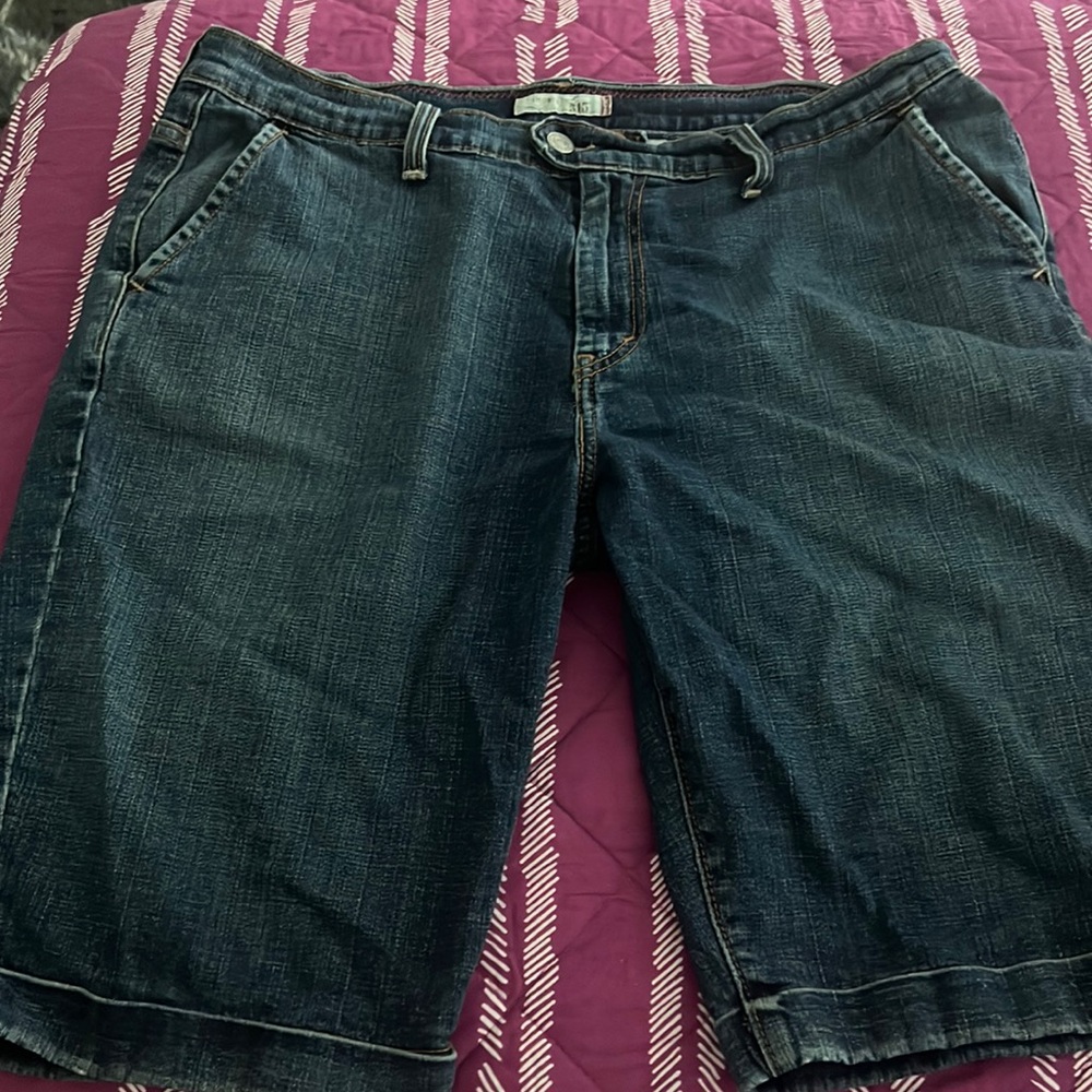 Levi's 515 Bermuda Denim Short Sz 16